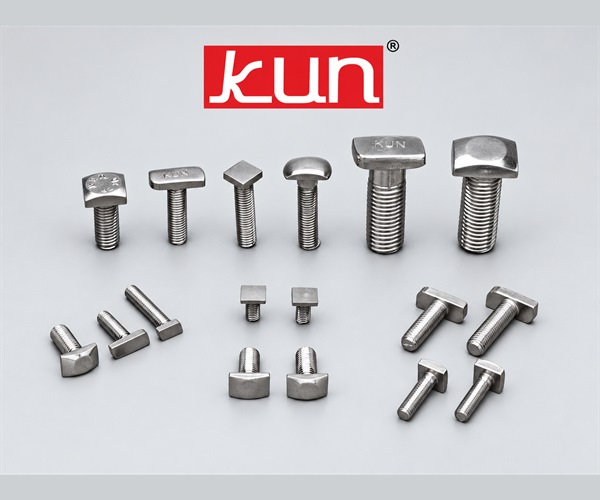 T-head and square-head bolts